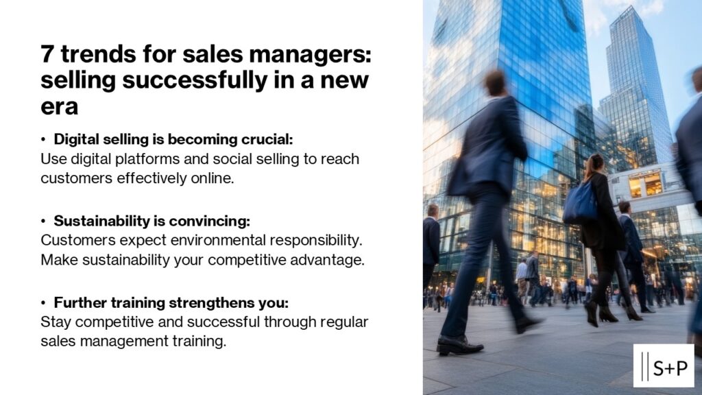 7 Trends for sales managers