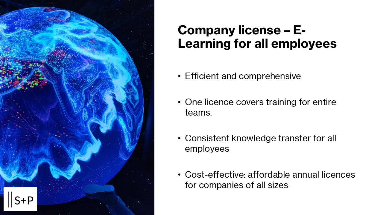 Company license E-Learning