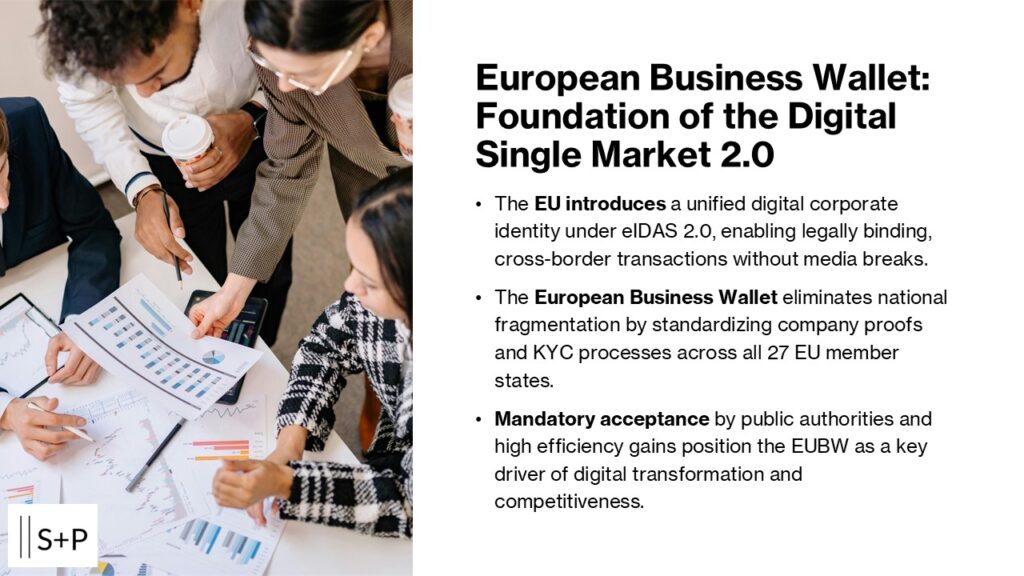 European Business Wallet - Foundation of the Digital Single Market 2.0